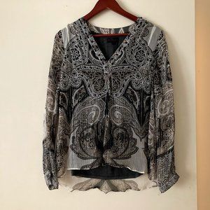 Silk Hale Bob shirt Size M